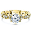 Load image into Gallery viewer, Kirk Kara &quot;Dahlia&quot; Leaf Inspired Diamond Engagement Ring
