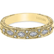 Load image into Gallery viewer, Kirk Kara Yellow Gold &quot;Dahlia&quot; Marquise Cut Diamond Wedding Band Front View
