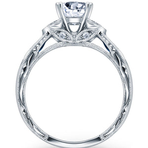 Kirk Kara "Dahlia" Marquise-Cut Vintage Amethyst Diamond Engagement Ring