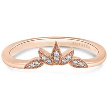 Load image into Gallery viewer, Kirk Kara &quot;Dahlia&quot; Nature-Inspired Diamond Wedding Band
