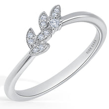 Load image into Gallery viewer, Kirk Kara &quot;Dahlia&quot; Nature Leaf Diamond Wedding Band
