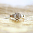 Load image into Gallery viewer, Kirk Kara White Gold &quot;Lori&quot; Diamond Halo Engagement Ring Front View
