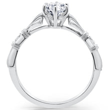 Load image into Gallery viewer, Kirk Kara &quot;Lori&quot; Oval Cut Diamond Engagement Ring
