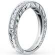 Load image into Gallery viewer, Kirk Kara &quot;Pirouetta&quot; Diamond Engraved Wedding Band
