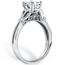 Load image into Gallery viewer, Kirk Kara Pirouetta Split Shank High Polish Diamond Engagement Ring
