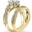 Load image into Gallery viewer, Kirk Kara &quot;Pirouetta&quot; Split Shank Twist Diamond Engagement Ring
