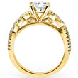 Load image into Gallery viewer, Kirk Kara &quot;Pirouetta&quot; Thin Twist Diamond Engagement Ring
