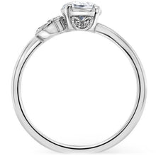 Load image into Gallery viewer, Kirk Kara Rose Cut Nature Inspired Leaf Diamond Engagement Ring
