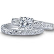 Load image into Gallery viewer, Kirk Kara &quot;Stella&quot; Diamond Hand Engraved Engagement Ring
