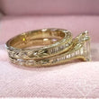 Load image into Gallery viewer, Kirk Kara Stella Emerald Cut Center Channel Set Diamond Engagement Ring
