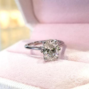 Kirk Kara Stella Oval Cut Diamond Solitaire Engagement Ring
