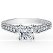Load image into Gallery viewer, Kirk Kara White Gold Stella Princess Cut Diamond Engagement Ring
