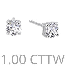 Load image into Gallery viewer, Lafonn 1.00 Carat Simulated Diamond Round Stud Earrings
