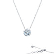 Load image into Gallery viewer, Lafonn 1.50 Carat Frameless Floating Simulated Round Cut Diamond Necklace
