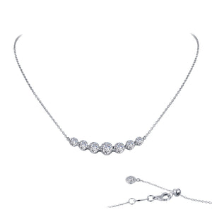 Lafonn "7 Symbols of Joy" Simulated Round Cut Diamond Necklace