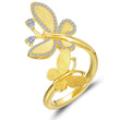 Load image into Gallery viewer, Lafonn Double Butterfly Bypass Ring
