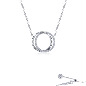 Lafonn Interlocking Circles Necklace