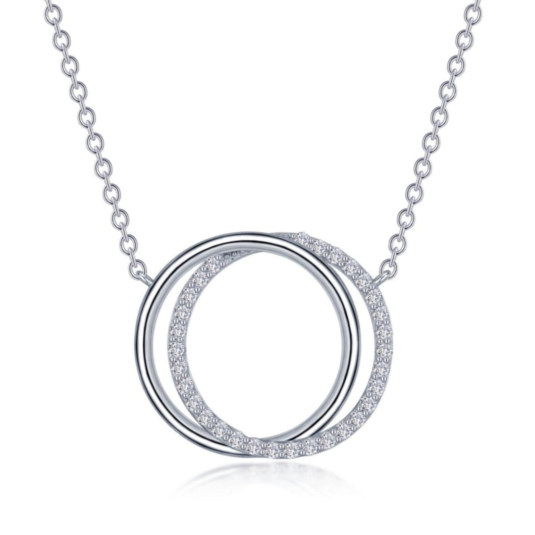 Diamond Interlocking Circles Necklace – Bailey's Fine Jewelry