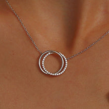 Load image into Gallery viewer, Lafonn Interlocking Circles Necklace
