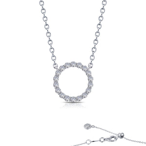 Lafonn Large Classic Open Circle Necklace