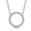 Load image into Gallery viewer, Lafonn Medium Classic Open Circle Necklace
