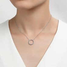 Load image into Gallery viewer, Lafonn Medium Classic Open Circle Necklace
