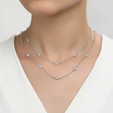 Load image into Gallery viewer, Lafonn Simulated 36 Inch Diamond by the Yard Round Cut Necklace
