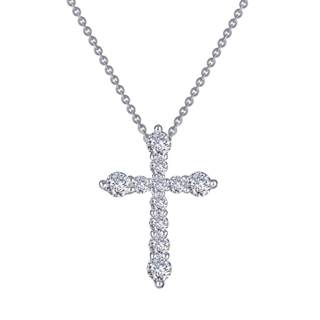 Lafonn Simulated Diamond Cross Pendant