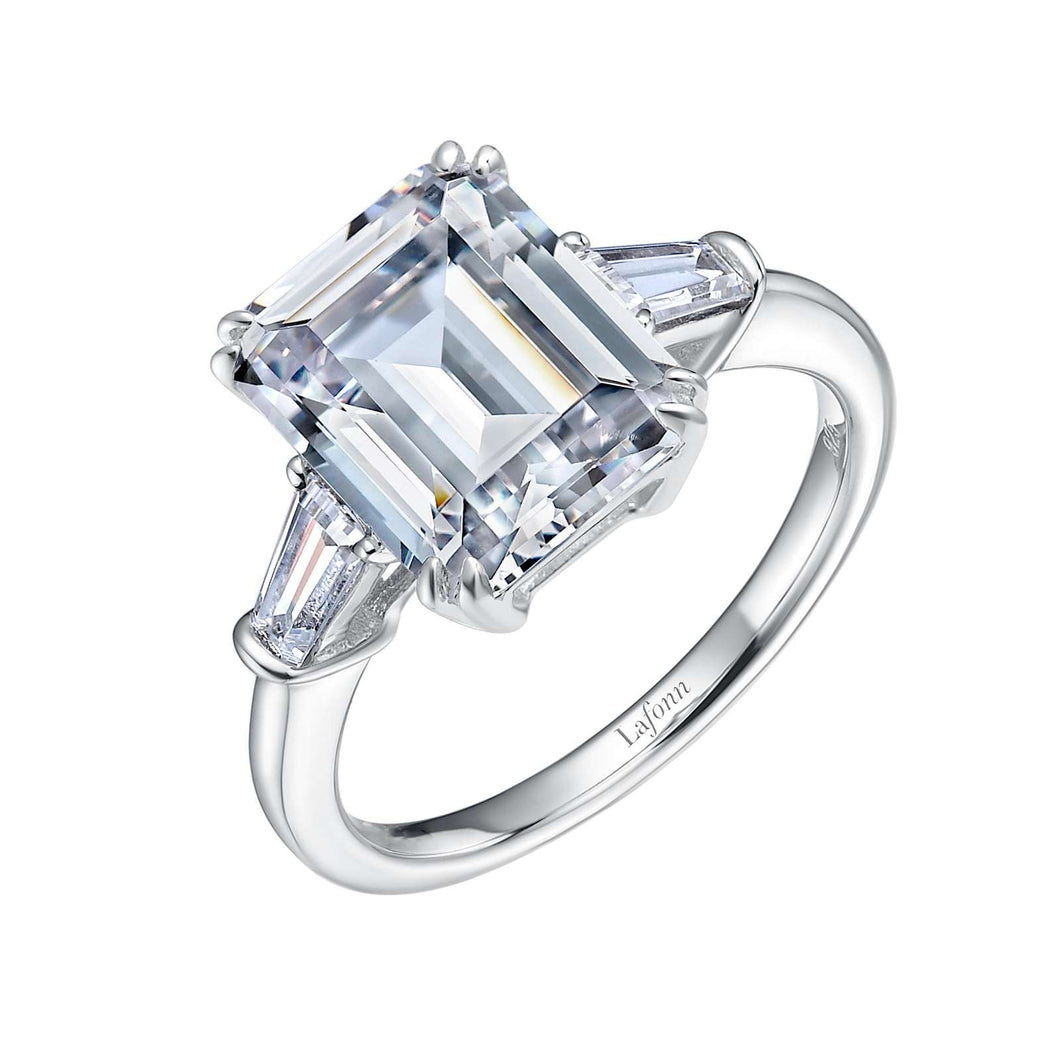Lafonn Simulated Diamond Emerald Cut Ring