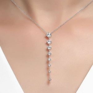 Lafonn Simulated Diamond Icicle Drop Necklace