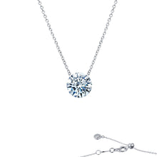 Load image into Gallery viewer, Lafonn Simulated Two Carat Round Cut Diamond Solitaire Pendant
