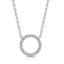 Load image into Gallery viewer, Lafonn Small Classic Open Circle Necklace
