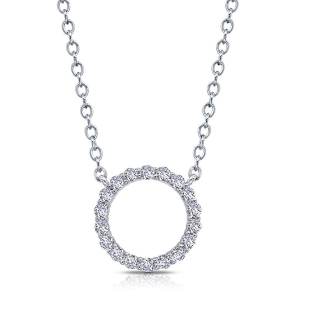 Lafonn Small Classic Open Circle Necklace