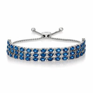 Le Vian Blueberry Sapphire & Diamond Bolo Bracelet