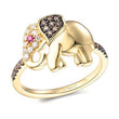 Load image into Gallery viewer, Le Vian Chocolate Diamond Elephant Ring
