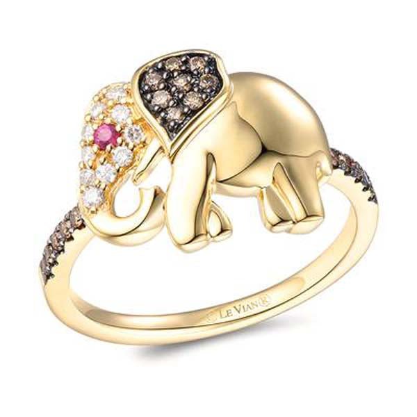 Le Vian Chocolate Diamond Elephant Ring