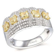 Load image into Gallery viewer, Le Vian Couture Sunny Yellow Diamond Five Stone Ring
