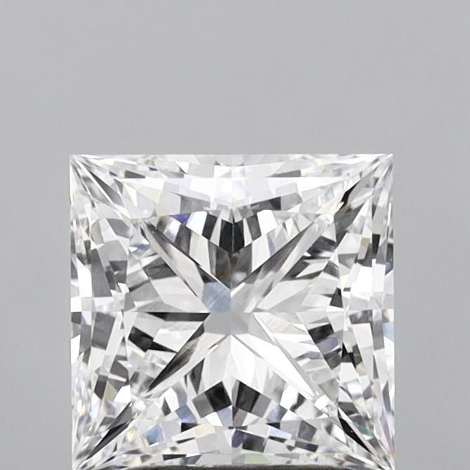 LG605391040- 2.25 ct princess IGI certified Loose diamond, E color | VVS2 clarity