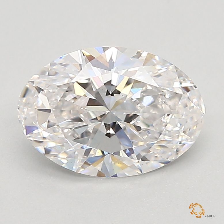 LG611356357- 0.99 ct oval IGI certified Loose diamond, E color | VS2 clarity