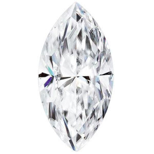 Marquise Shaped Forever One™ Moissanite Gemstone - Colorless (D-E-F)