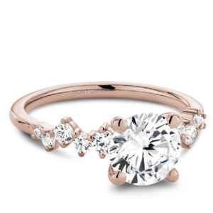 Noam Carver Asymmetrical Diamond Engagement Ring