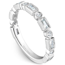 Load image into Gallery viewer, Noam Carver Baguette &amp; Round Cut Diamond Band
