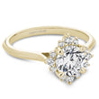 Load image into Gallery viewer, Noam Carver Compass Set Halo Round Cut Engagement Ring
