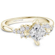 Load image into Gallery viewer, Noam Carver Compass Set Princess Cut Diamond Cluster Engagement Ring
