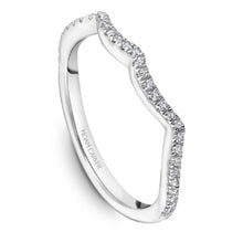 Load image into Gallery viewer, Noam Carver Contoured Diamond Wedding Band
