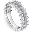Load image into Gallery viewer, Noam Carver Crown Diamond Scalloped Stackable Band
