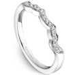 Load image into Gallery viewer, Noam Carver Curved Vintage Style Diamond Wedding Band
