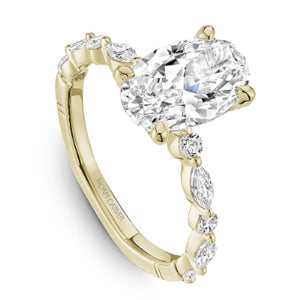 Noam Carver Diamond Euro Shank Engagement Ring