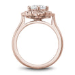 Load image into Gallery viewer, Noam Carver Floral Halo Diamond Engagement Ring
