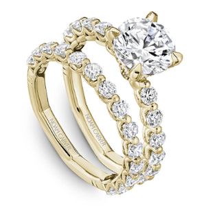 Noam Carver Hidden Halo Diamond Engagement Ring